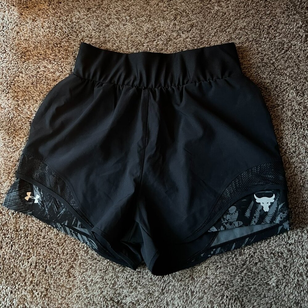 Women's Project Rock x Under Armor Train Shorts Size XS